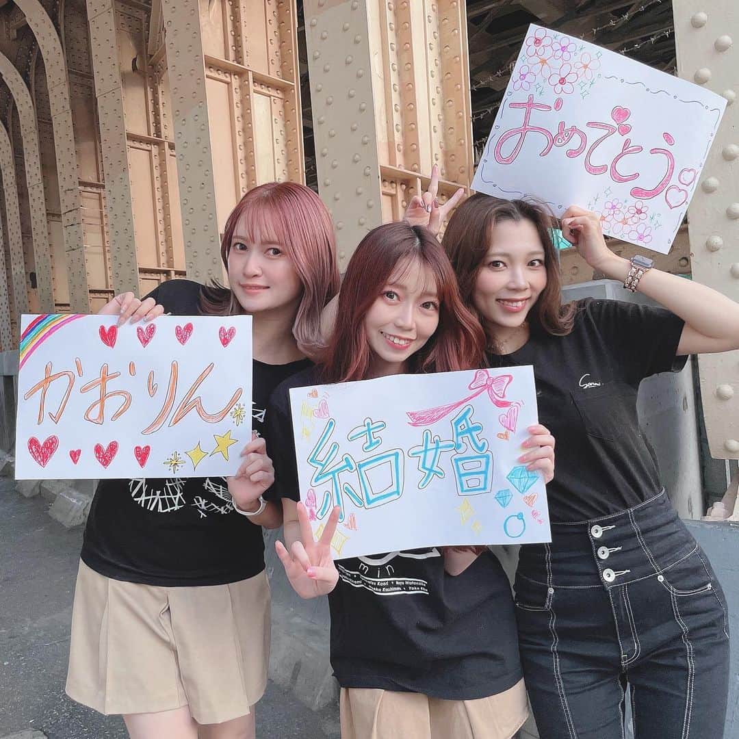 のインスタグラム：「KAORI結婚おめでとう💒💖 May you live happily ever after!」