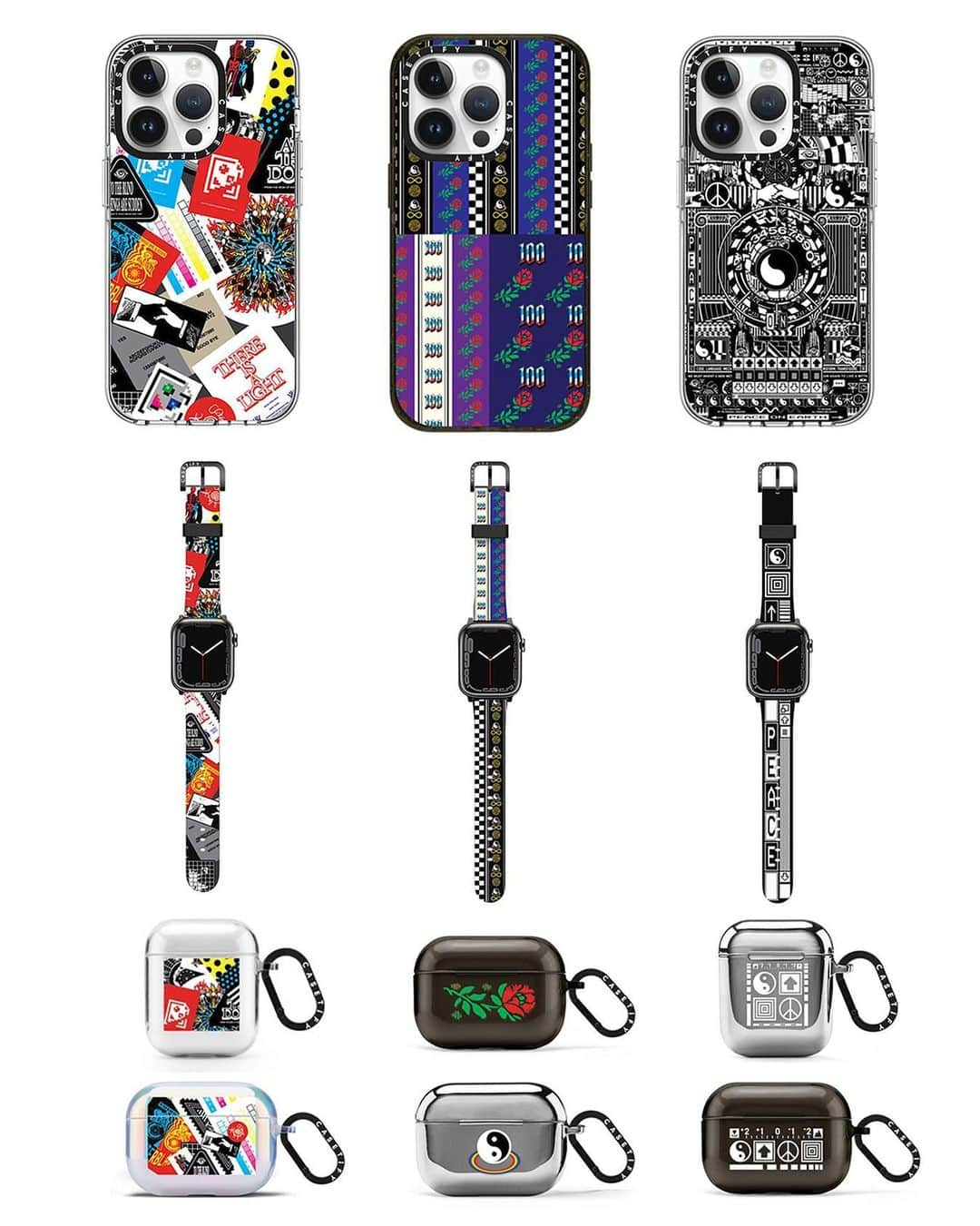 ケンゾーミナミのインスタグラム：「My collaborations with @casetify are released. They include 3 phone case designs (each design come in formats for Apple, Samsung, and Google), 3 Apple Watch & Galaxy Watch belt designs, and 6 AirPods case designs in many color ways and different sizes for multiple devices.   CASETiFYとのコラボのスマホケース3デザイン(3デザインともそれぞれApple + Samsung + Google用あり)、アップルウォッチ/ギャラクシーウォッチのベルト3デザイン、エアポッドのケース6デザインが、あらゆる色のコンビネーションとデバイス別のサイズでリリース。  Go to casetify.com and search “Kenzo Minami” Or go to the link in my bio.  casetify.comで「Kenzo Minami」で検索。もしくはbioのリンクにて。  https://www.casetify.com/w?query_string=kenzo%2Bminami&utm_term=kenzo%2Bminami&keyword=kenzo%2Bminami  #CASETiFY #smartphonecase #iphone #samsunggalaxy #googlepixel #iphonecase #samsunggalaxycase #googlepixelcase #スマホケース #kenzominami」