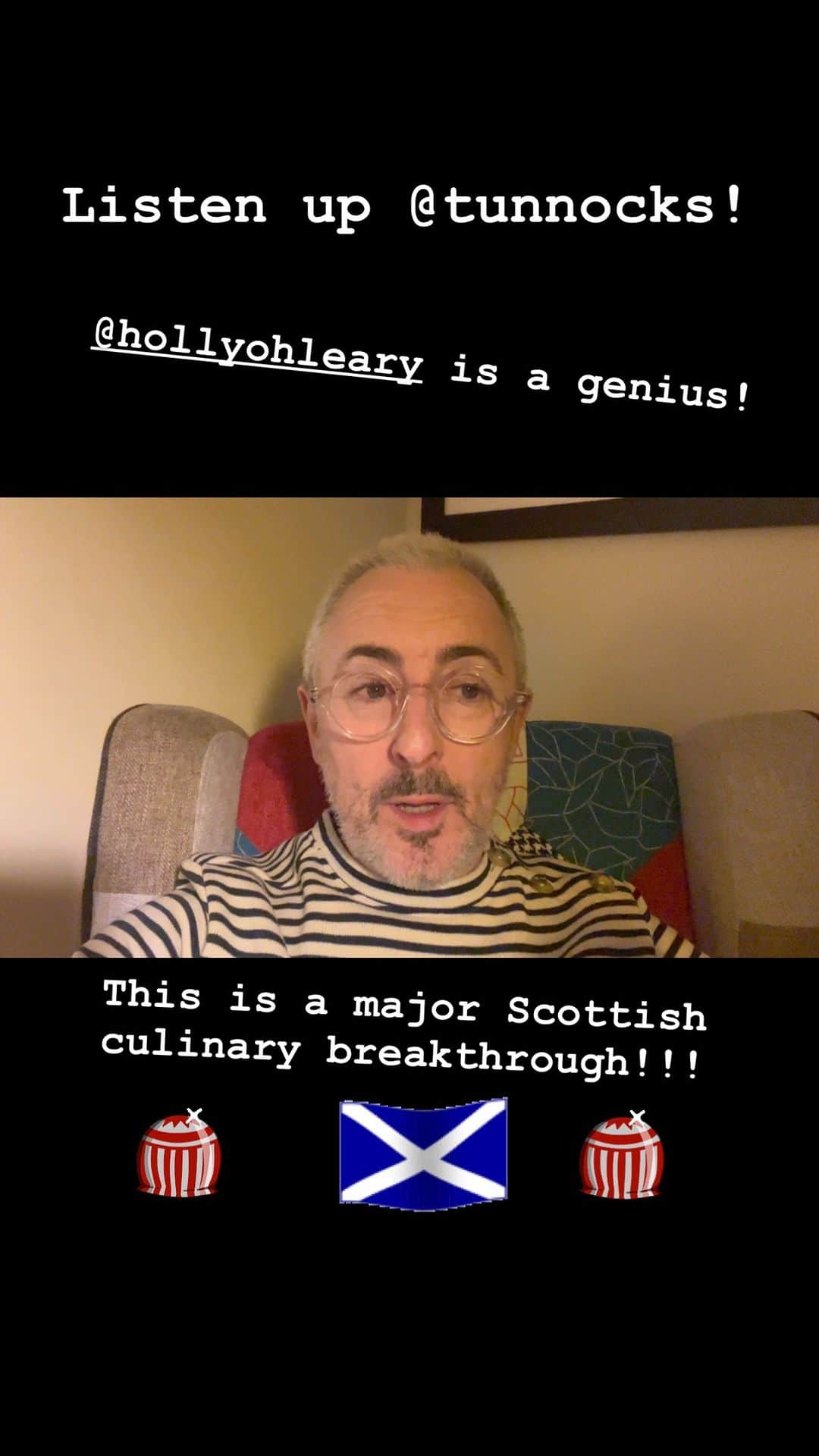アラン・カミングのインスタグラム