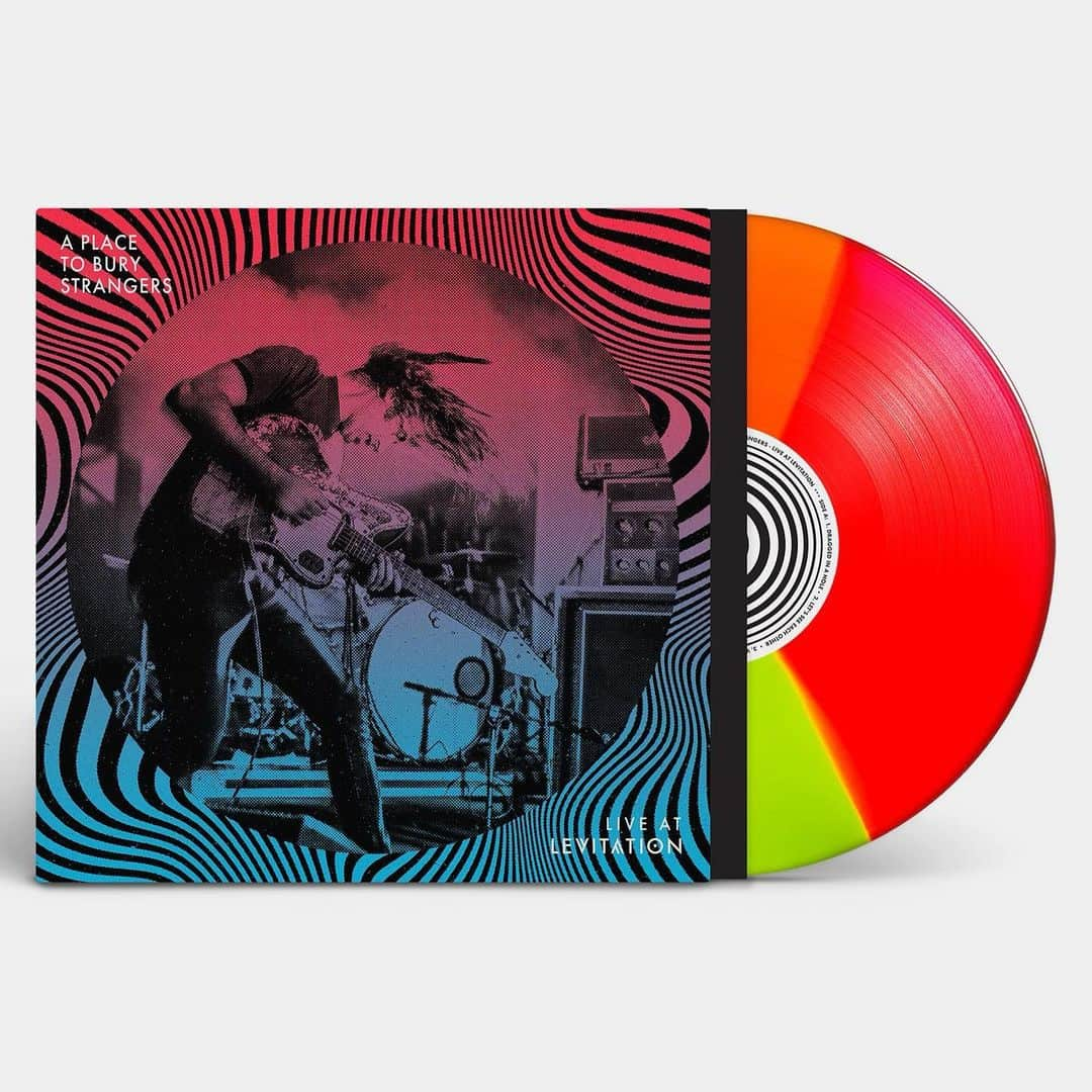 A Place to Bury Strangersさんのインスタグラム写真 - (A Place to Bury StrangersInstagram)「Live at Levitation out June 30!  A Place to Bury Strangers - Live at Levitation, which immortalizes the band's epic 2021 show on wax. Out June 30th 2023 on The Reverberation Appreciation Society, and available for pre-order now. New York City's loudest band have had their intense live performance captured and immortalized directly to 12” wax. The post-punk legends are the 9th & latest entry in the Live at Levitation archival vinyl series. Live at Levitation ends with “Have You Ever Been In Love?”, a brand new song from APTBS only available on this record, written by the current lineup.   Check out a live cut of "Let’s See Each Other" and pre-order the record here: levitation.fm/APTBS/ (Link In Bio)  This release will be pressed up on multiple colored vinyl versions, check them all out @ Levitation.fm, Fuzz Club in the UK and your local indie record stores with unique colors in the USA, UK & EU!  Live at Levitation photos and art by @devonbristolshaw, live film by James Oswald @altarealpictures」5月10日 23時04分 - aptbs