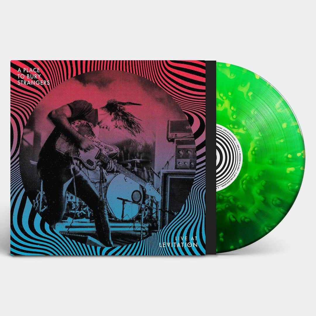 A Place to Bury Strangersさんのインスタグラム写真 - (A Place to Bury StrangersInstagram)「Live at Levitation out June 30!  A Place to Bury Strangers - Live at Levitation, which immortalizes the band's epic 2021 show on wax. Out June 30th 2023 on The Reverberation Appreciation Society, and available for pre-order now. New York City's loudest band have had their intense live performance captured and immortalized directly to 12” wax. The post-punk legends are the 9th & latest entry in the Live at Levitation archival vinyl series. Live at Levitation ends with “Have You Ever Been In Love?”, a brand new song from APTBS only available on this record, written by the current lineup.   Check out a live cut of "Let’s See Each Other" and pre-order the record here: levitation.fm/APTBS/ (Link In Bio)  This release will be pressed up on multiple colored vinyl versions, check them all out @ Levitation.fm, Fuzz Club in the UK and your local indie record stores with unique colors in the USA, UK & EU!  Live at Levitation photos and art by @devonbristolshaw, live film by James Oswald @altarealpictures」5月10日 23時04分 - aptbs