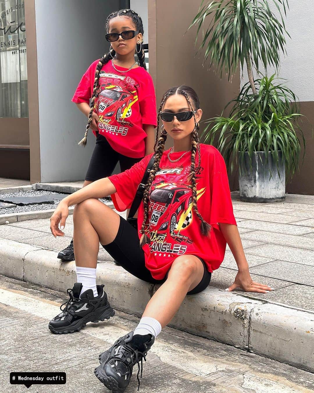 SHEINのインスタグラム：「Match your cutie's style with fashionable Mommy & Me outfits this week!  🔗: https://shein.shop/vttmg6w  #SHEIN #SHEINKIDS #SHEINforAll」