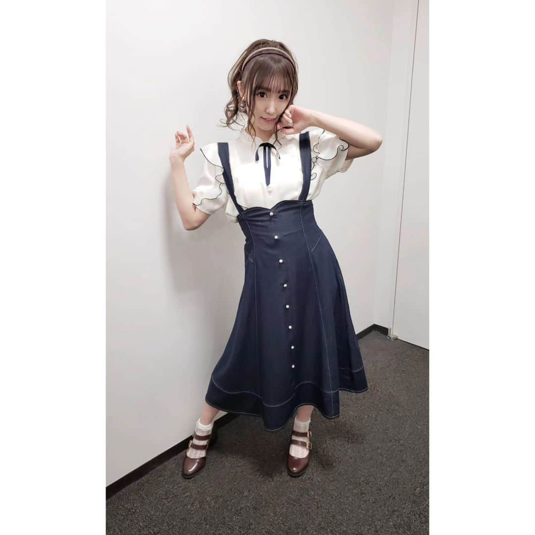 鈴木愛奈のインスタグラム：「#声優と夜あそび #上坂鈴木と夜あそび  今週もありがとうございました♪ 次回もお楽しみに。  衣装 @fi.n.t_official @an_another_angelus_official」