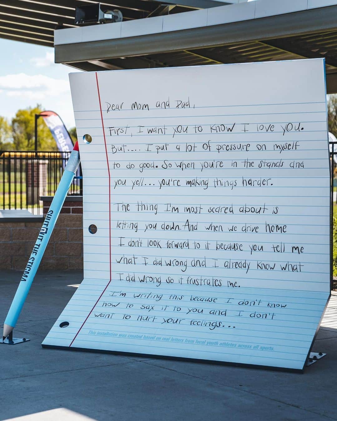 カンザスシティ・ロイヤルズさんのインスタグラム写真 - (カンザスシティ・ロイヤルズInstagram)「Dear Mom and Dad… ⠀⠀⠀⠀⠀⠀⠀⠀⠀ An open letter from youth athletes to their parents. #ShutOutTheStigma」5月11日 0時19分 - kcroyals