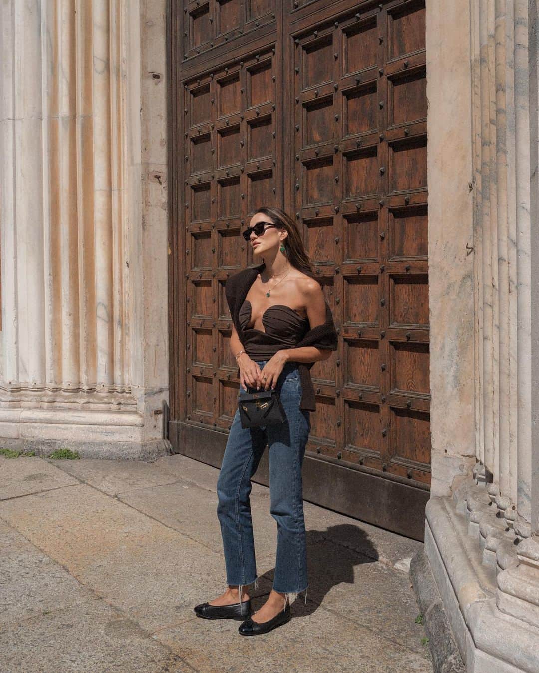 Tamara Kalinicのインスタグラム：「Back in Milano in time for spring 🌸」