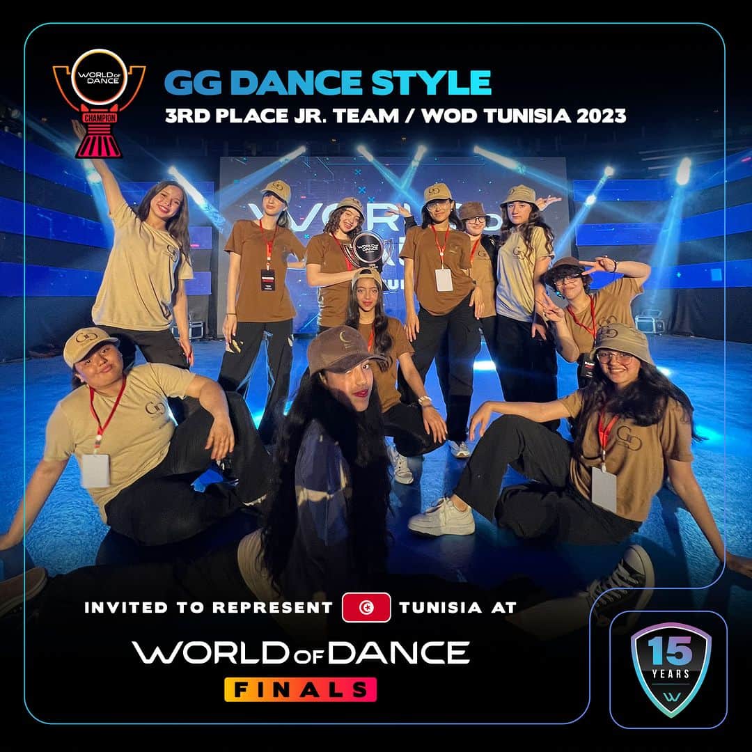 World of Danceさんのインスタグラム写真 - (World of DanceInstagram)「Congratulations to the winners of World of Dance Championship Series Tunisia 2023! 🏆  These teams are now qualified for World of Dance Finals, August 11th-14th at the Anaheim Convention Center!  ▶️ Swipe to see our champs and make sure to leave some love in the comments!  Team Division Winners 🥇 Urban Dance @urbandancetn 🥈 G.O.L.S @g.o.l.s.one 🥉 UDM5 @urbandancem5  Junior Team Division Winners 🥇 Urban Dance @urbandancetn 🥈 UDSF @urbandancesfax 🥉 GG Dance Style @gg_dance_style_academy  Thanks, to all the competing teams, showcase teams that took our stage, see you at finals!  #wodTunisia23 #worldofdance #worldofdancefinals23」5月11日 3時37分 - worldofdance