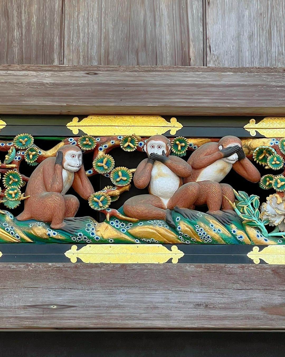 百合華さんのインスタグラム写真 - (百合華Instagram)「栃木県日光市にある世界遺産『日光東照宮』にて参拝タイム②🙏💕  #世界遺産日光東照宮  とっても有名な三猿さんの彫刻に出逢えただけでなく偶然おられたツアーガイドのおじ様から神厩舎に施された彫刻の意味や由来を詳しく御説明いただき合計１６匹のお猿さん達から人生においての大切な奥義を学ぶ事が出来ました🙈🙊🙉  #日光東照宮神厩舎  #見ざる言わざる聞かざる   #世界遺産を学んで平和を願う 🕊  『見ざる・言わざる・聞かざる』の三猿の教えとは物心のつく幼少期には悪いことを見たり言ったり聞いたりしないで良いものだけを受け入れ素直な心のまま成長せよという教えが暗示されているとの事です✨✨✨  #三猿の教えってすごく身に染みる   徳川家康公の墓所のお隣には樹齢約600年のとっても神々しい御神木『叶杉』があり小さな祠に向かい日頃の感謝の気持ち＆大切な皆様方の健康と御多幸をお祈りいたしました💖  #奥宮 #宝塔 #叶杉 #パワースポット   #結界に入った瞬間の空気が変わる瞬間が好き   #諸々の願い事をこの杉の祠に向かって唱えると願い事が叶うと伝えられている  #japan #日本 #栃木県 #日光 #日光市 #日光東照宮 #世界遺産の旅  #worldheritage  #世界遺産を訪ねて  #神々しい空間に感動 #龍神様からのプレゼント  #黒龍神様に逢える場所 #叶杉に願いを込めて  #徳川家康公墓所  #徳川家康の墓  #徳川家康公 #徳川家康 #人生観 #三猿」5月11日 15時43分 - yurika.lovelily
