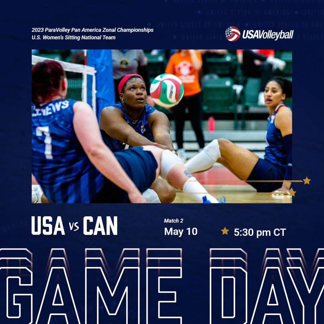 USA Volleyballさんのインスタグラム写真 - (USA VolleyballInstagram)「The U.S. Women's Sitting Team 🇺🇲 needs to win 3 out of 5 matches against Canada 🇨🇦 to qualify for the Paris 2024 Paralympic Games!   The U.S. won match 1. They play match 2 today at 5:30 pm CT. Watch LIVE. The 🔗 is in our bio」5月11日 7時20分 - usavolleyball