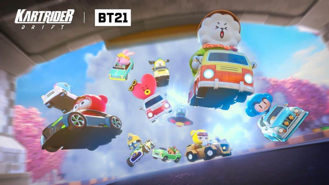 BT21 Stars of tomorrow, UNIVERSTAR!さんのインスタグラム写真 - (BT21 Stars of tomorrow, UNIVERSTAR!Instagram)「A showdown with a trophy and churros🥖 at stake! Who will prevail victorious?! Race together with UNIVERSTAR BT21 now! 🚗💨  🎬 Link in bio!  #KARTRIDERDRIFT #KARTRIDER #BT21 #KOYA #RJ #SHOOKY #MANG #CHIMMY #TATA #COOKY #VAN  -  트로피와 츄러스🥖를 건 레이스! 과연 승자는 누구?! 귀여운 우주스타 BT21 친구들과 지금 달려보세요! 🚗💨 🎬 프로필 링크 확인!  #카트라이더드리프트 #카트라이더 #BT21 #KOYA #RJ #SHOOKY #MANG #CHIMMY #TATA #COOKY #VAN」5月11日 12時19分 - bt21_official