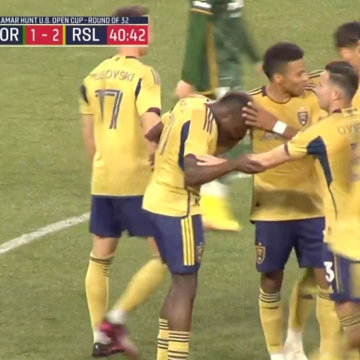 Major League Soccerのインスタグラム：「This finish from @andresgmz_11. 😮‍💨🇨🇴  🚀 (🎥: @opencup)」