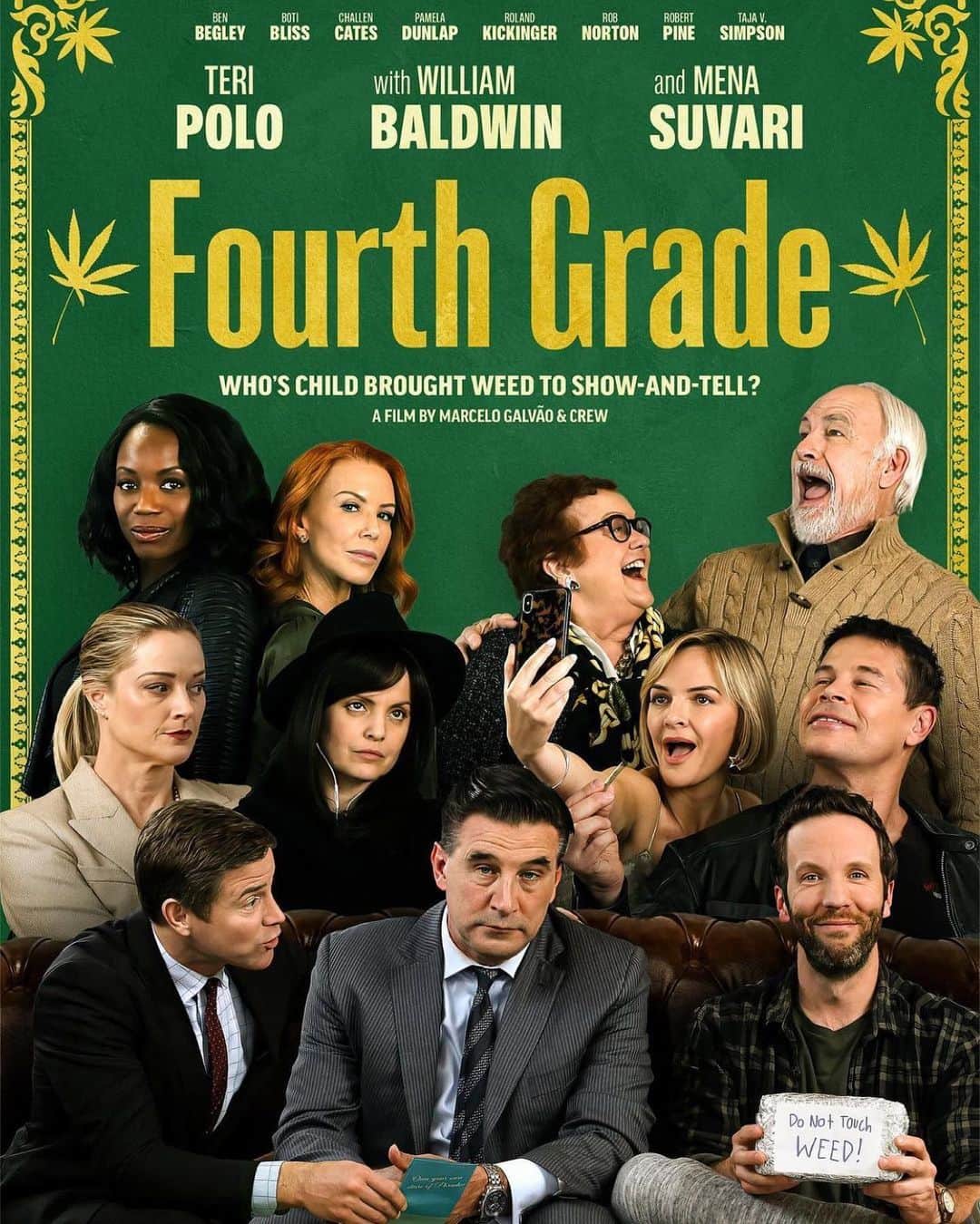 ミーナ・スヴァーリのインスタグラム：「A few of the different poster selections for @galvaodirector ‘s film Fourth Grade B from both the US and Latin America 🪴 From @gravitasventures watch on @hbomax ✨  ~🇧🇷Esse é o poster que a Gravitas fez para o lançamento do  filme "Fourth Grade" nos EUA. Na sequencias estão os posters que os meus ultra talentosos amigos, @andreapretoni e @rafael.tiede criaram respectivamente  para o lançamento do filme na América Latina.  (🇺🇸This is the poster that Gravitas made for the release of the movie "Fourth Grade" in the USA. In the sequels are the posters that my ultra talented friends, Andrea and Rafael, created respectively for the release of the film in Latin America. )   - @galvaodirector     @thebillybaldwin @menasuvari @therealteripolo @challencates @thebenbegley @botibliss @tajavsimpson @pameladunlap10029 @giordanobiagi @caiovecchio @rolandkickinger @gravitasventures @hbomaxla #fourthgrade #marcelogalvão #cinema #comedy #school  photo by @kayaverruno」