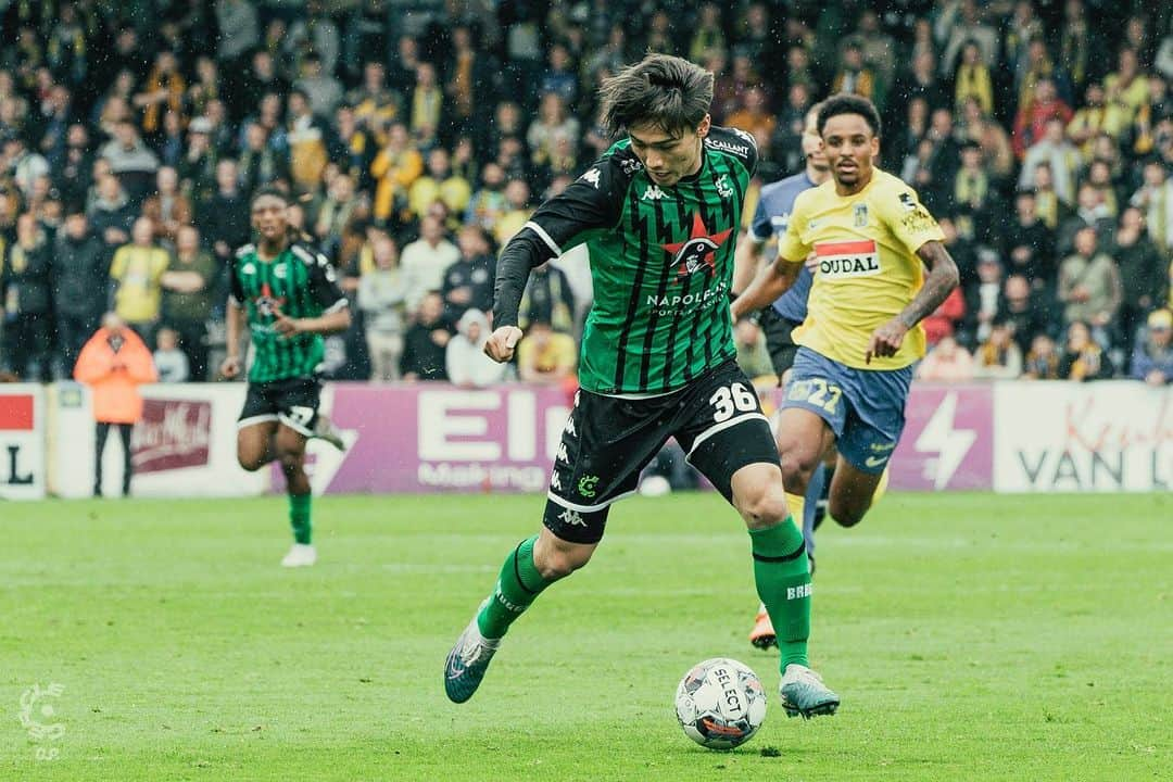 上田綺世さんのインスタグラム写真 - (上田綺世Instagram)「. playoff Ⅱ🇧🇪 頑張ります🔥  #上田綺世 #36 #cerclebrugge」5月12日 1時04分 - bee18_official