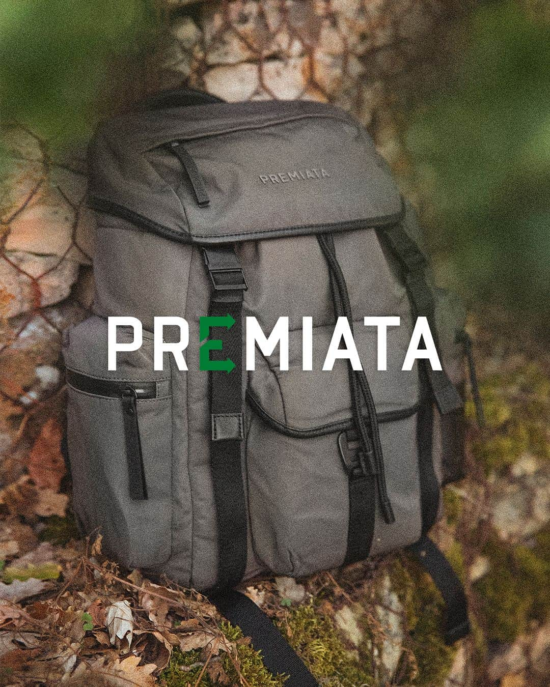 プレミアータのインスタグラム：「The Booker. A functional and sporty designed backpack with double-sided mounted webbing straps and pockets to hold multiple accessories  Get it now -  tap or click link in bio #Premiata #SS23 #PremiataEco」