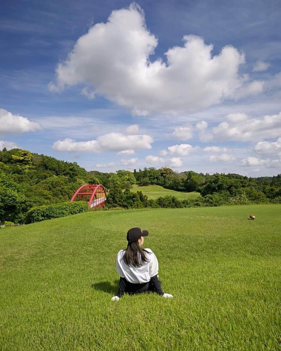 池上紗理依さんのインスタグラム写真 - (池上紗理依Instagram)「お天気に恵まれたゴルフの日⛳️」5月11日 17時27分 - sarii_ikegami