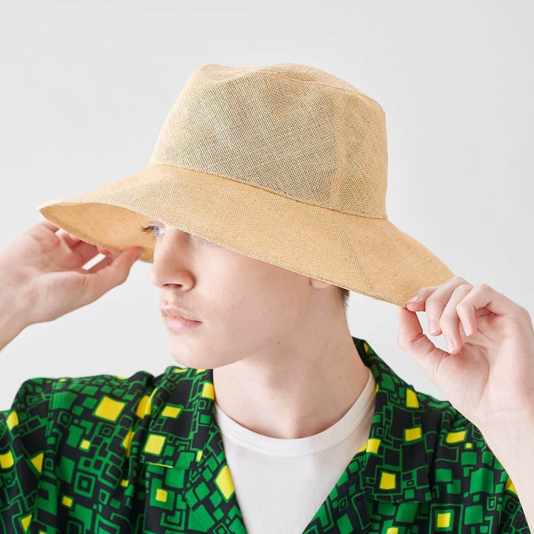 のインスタグラム：「KIJIMA TAKAYUKI PAPER CLOTH HAT ¥16,500  #kijimatakayuki #23ss #bshop」