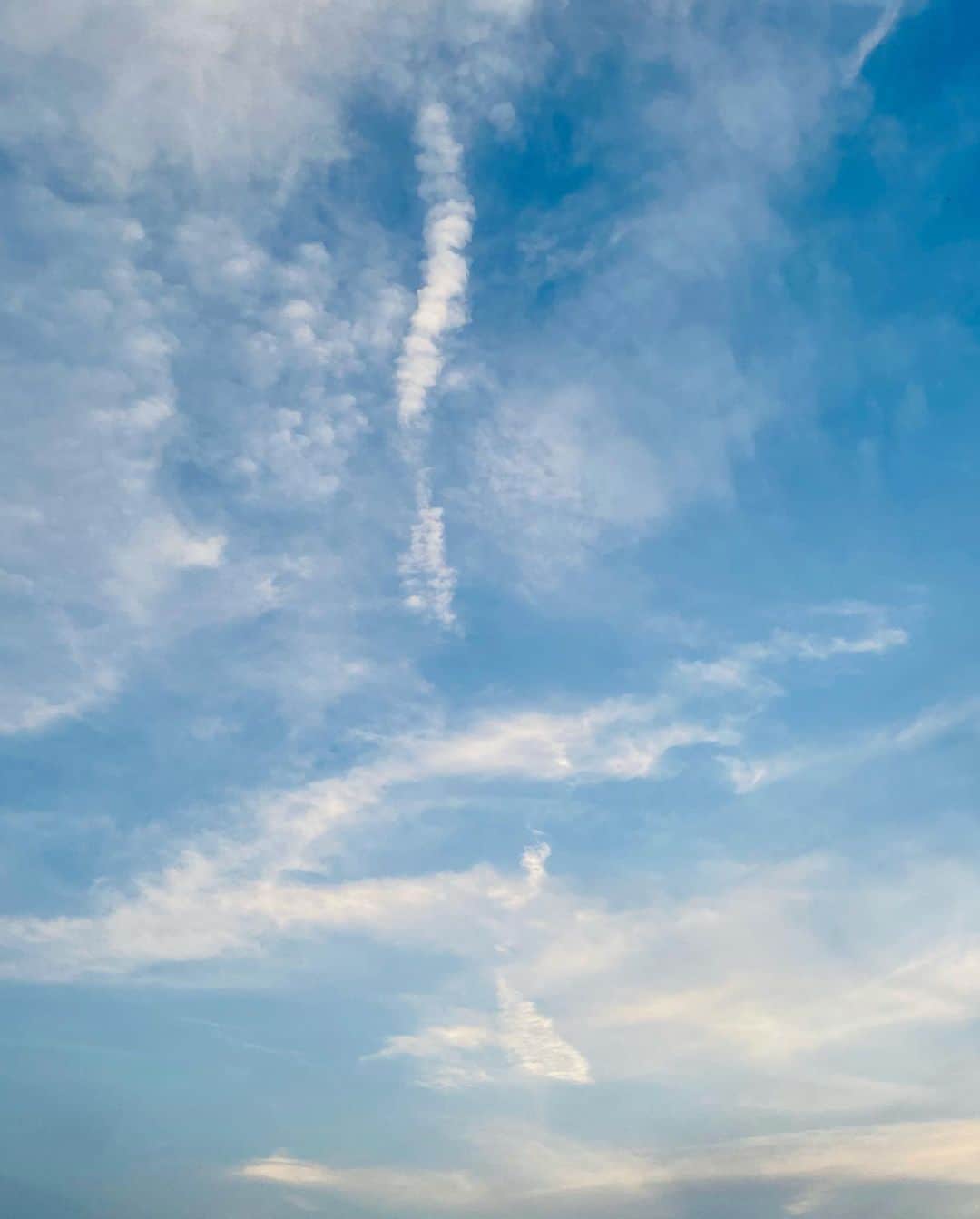 鉄拳さんのインスタグラム写真 - (鉄拳Instagram)「昨日撮れた、  『龍が魚を追っている』  雲です。✨☺️  #鉄拳　#空を見上げたら　#偶然見えました　#雲　#5月10日はGODの日　#神龍　#いい事あるかなぁ☺️✨」5月11日 17時47分 - tekkenparapara