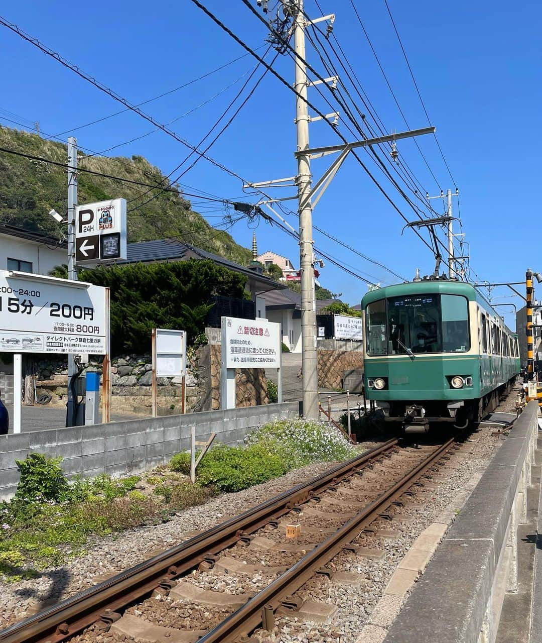 中谷日向さんのインスタグラム写真 - (中谷日向Instagram)「🫶🏻🌊🚃」5月11日 18時03分 - nakatanihyuga