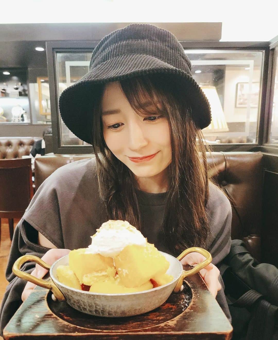 のインスタグラム：「🥞  美味しかったなぁ～  #フレンチトースト #カフェ」
