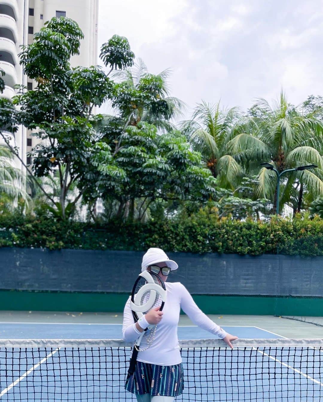 Syahriniさんのインスタグラム写真 - (SyahriniInstagram)「•  ~ Talk With Your Racquet, Play With Your Heart ~  ______________________ ~𝓢𝓨𝓡~ ______________________  #PrincesSyahrini #TennisLyfe #Singapore_May2023」5月11日 18時12分 - princessyahrini
