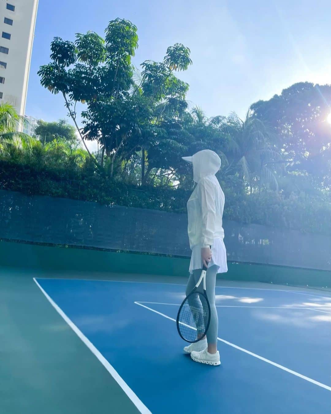 Syahriniさんのインスタグラム写真 - (SyahriniInstagram)「•  ~ Talk With Your Racquet, Play With Your Heart ~  ______________________ ~𝓢𝓨𝓡~ ______________________  #PrincesSyahrini #TennisLyfe #Singapore_May2023」5月11日 18時12分 - princessyahrini