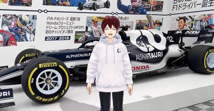 CUTTのインスタグラム：「5/11 HAPPY BIRTHDAY!! #角田裕毅 選手お誕生日おめでとう!  #YukiTsunoda #alphatauri #Formula1 #japanesegp2022」
