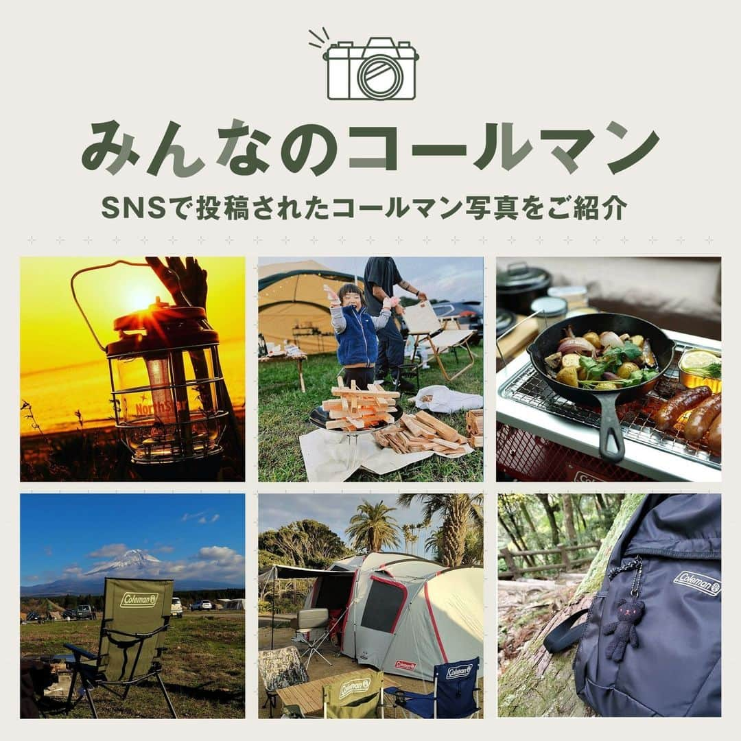 Coleman Japanのインスタグラム