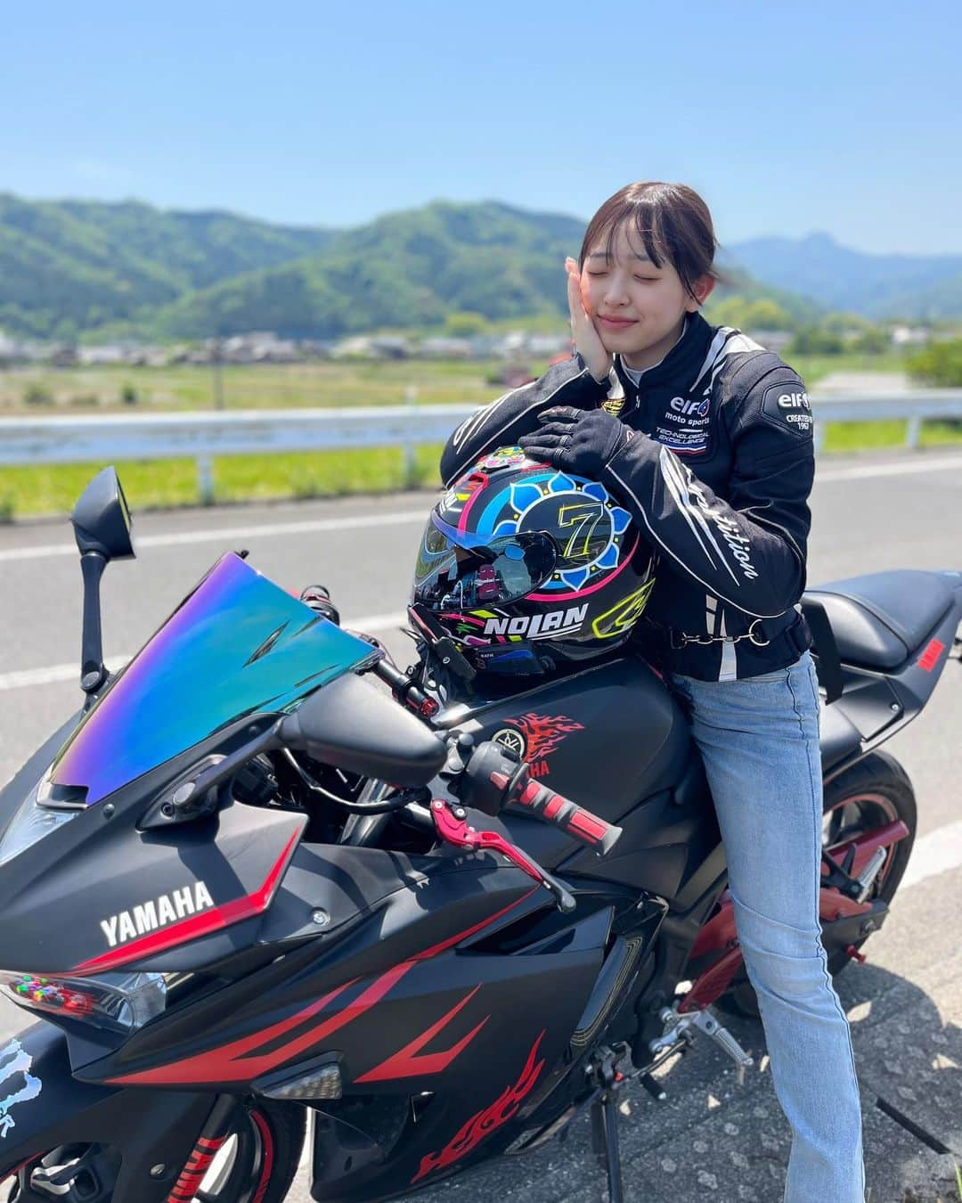 黒江心温さんのインスタグラム写真 - (黒江心温Instagram)「🏍³₃     久しぶりにバイクの写真👍🏻   次は遠出したいな💭            #今日好き  #サムイ島編   #バイク  #バイク女子」5月11日 20時22分 - koharun_586