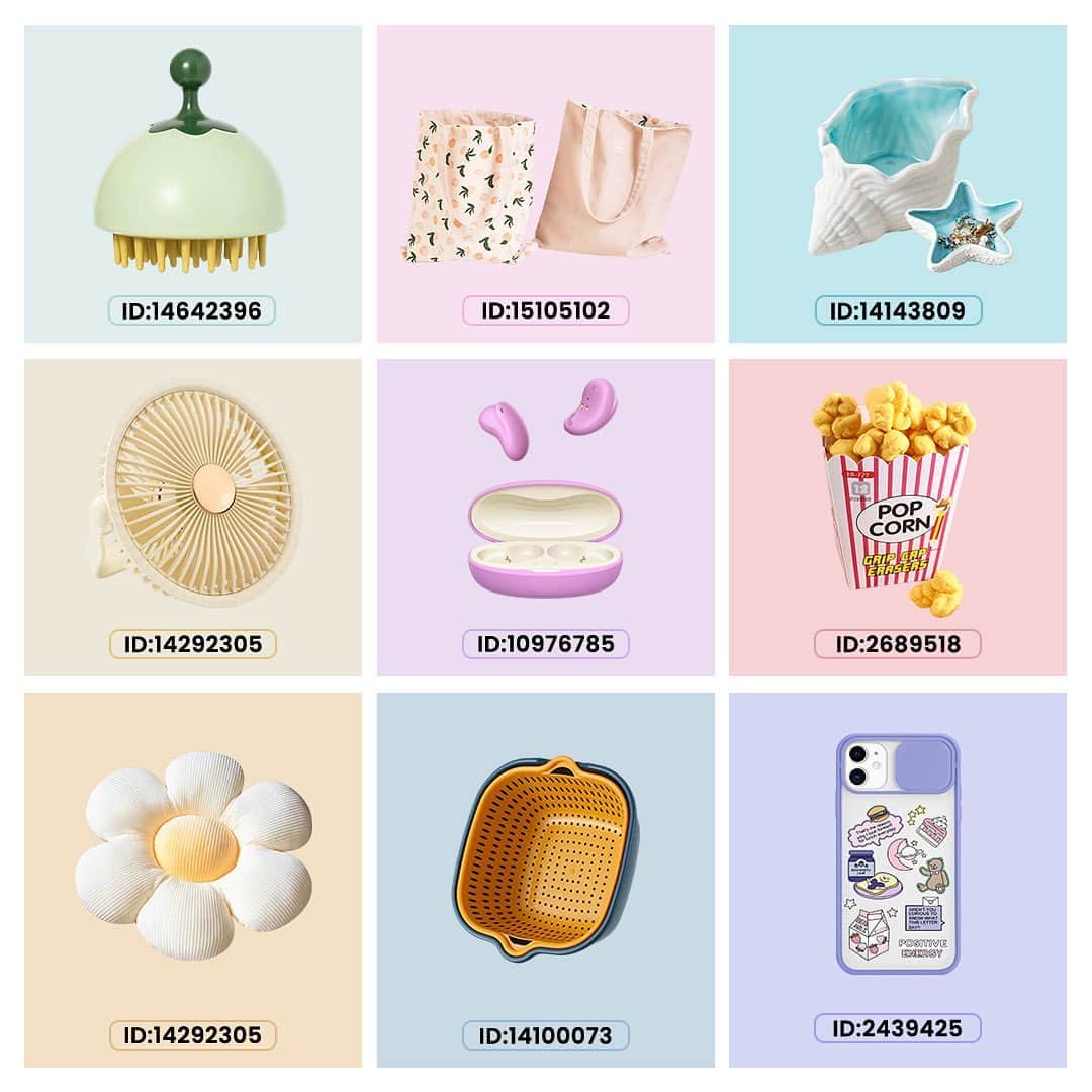 SHEINのインスタグラム：「Tic-tac-toe, three in a row! 🙌 Which three super cute home goods would you choose? 👇  #SHEIN #SHEINstyle #fashion #chic #saveinstyle」