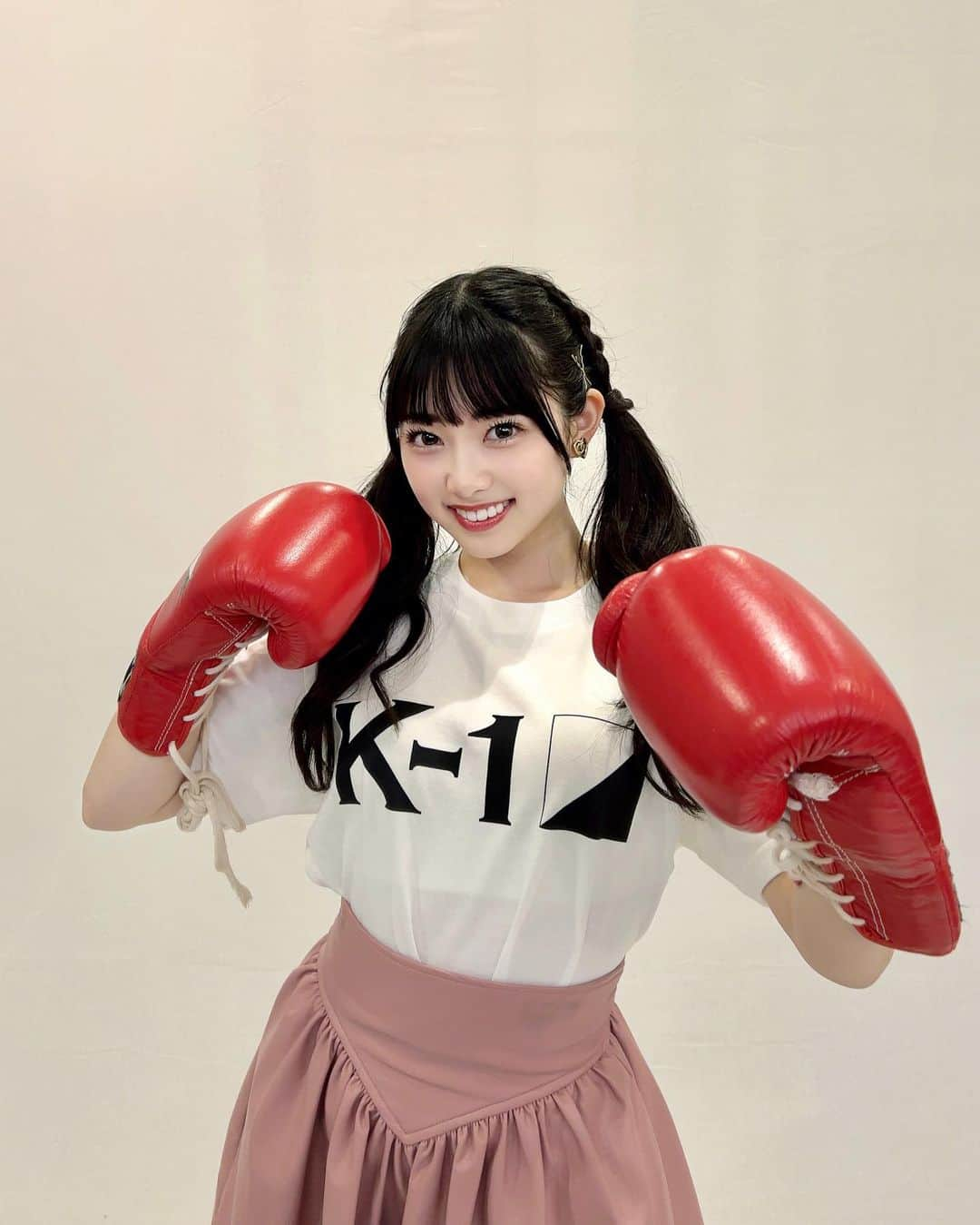  小浜桃奈のインスタグラム：「🥊お知らせです🥊 【K-1甲子園 & K-1カレッジ2023】 応援サポーターに就任しました🔥  一生懸命頑張ります！ 1年間よろしくお願い致します❤️‍🔥  #k1wgp #k1甲子園 #k1カレッジ」