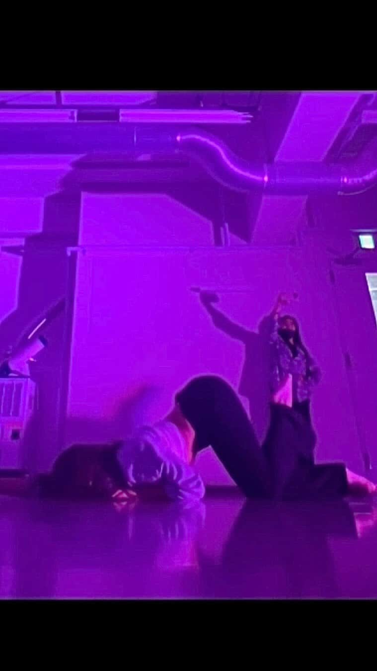  りさぶーのインスタグラム：「🔥💜🔥💜🔥」