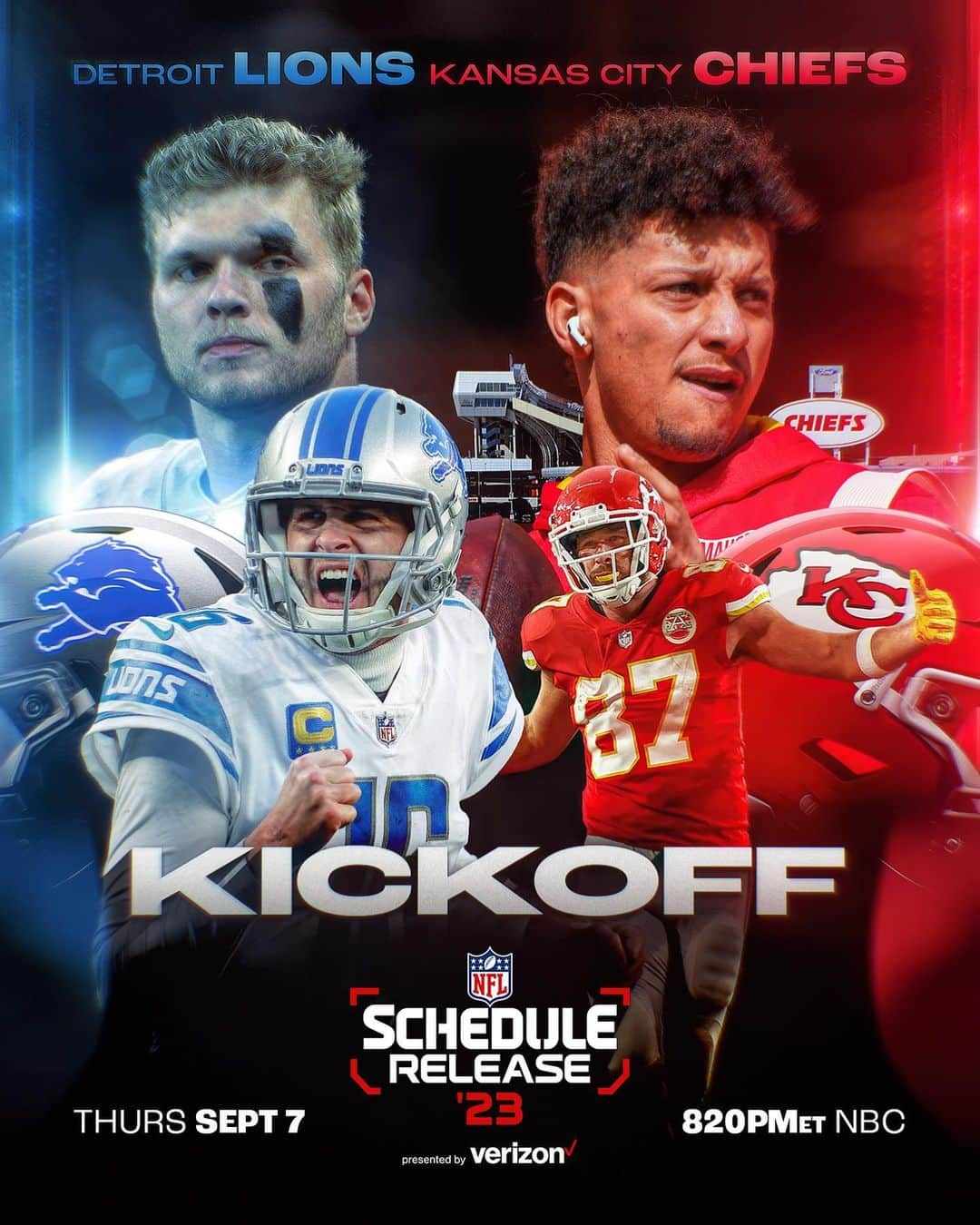 NFLさんのインスタグラム写真 - (NFLInstagram)「Here it is... NFL KICKOFF 2023. 🗣️  📺: 2023 NFL Schedule Release -- Tonight 8pm ET on @nflnetwork」5月11日 21時37分 - nfl