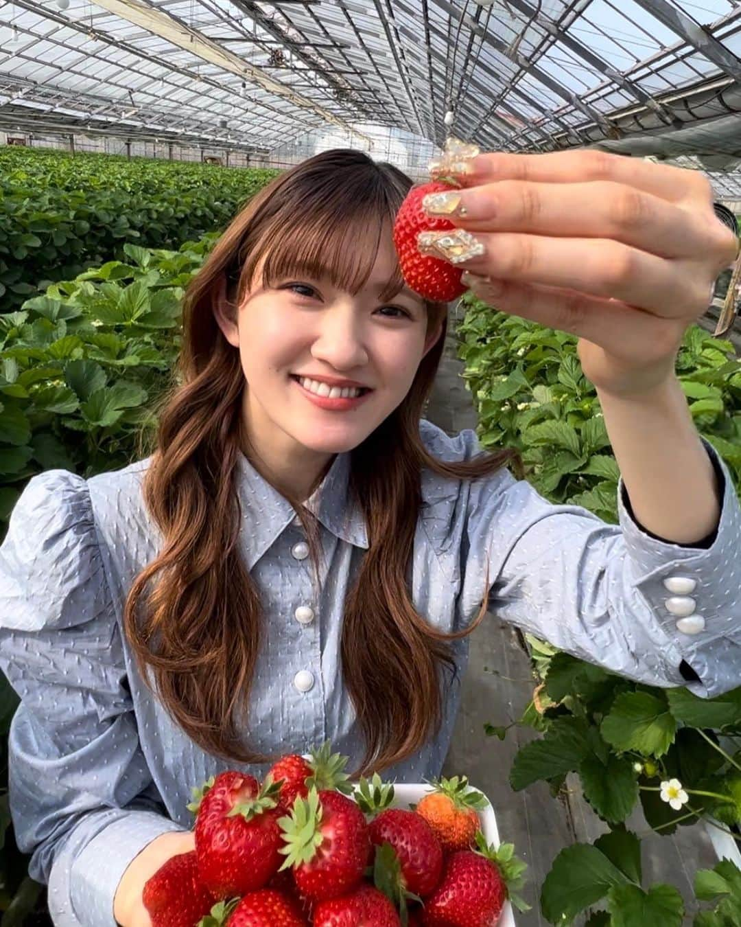 川村文乃さんのインスタグラム写真 - (川村文乃Instagram)「40個食べた🍓  久しぶりに西島園芸団地へ🏳️  #ANGERME#アンジュルム#川村文乃#高知#かむ高知観光#西島園芸団地#南国市」5月11日 21時54分 - ayano_kawamura.official