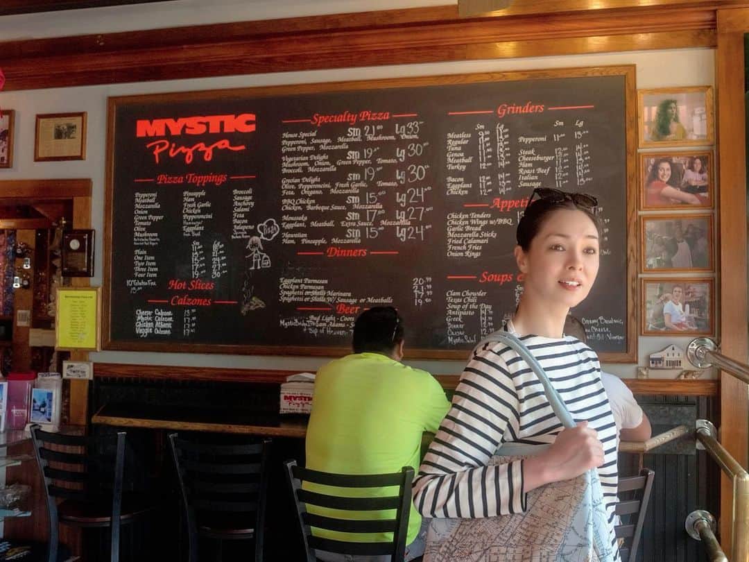 川原亜矢子さんのインスタグラム写真 - (川原亜矢子Instagram)「ミスティックを散策 #mystic #trip #pizza #connecticut  #movie #ミスティックピザ #ロケ地 #ミスティックリバー」5月11日 22時10分 - ayakokawahara