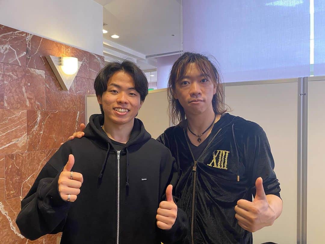 小林宏一のインスタグラム：「新しい友達ができました！ ただちゃんです！ 明日から宜しくねー🥰 #アイスエクスプロージョン」