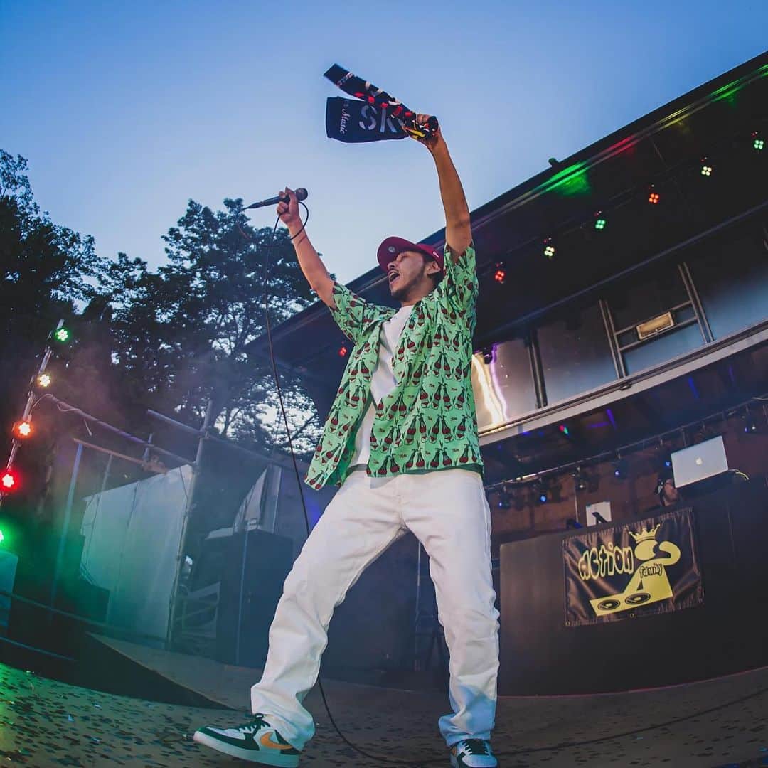 RYO the SKYWALKERのインスタグラム：「2023/5/4/thu みど村レゲエ祭 2023 @ 埼玉県秩父市みどりの村  Photo by @katapan0930  ⁡ #みど村レゲエ祭 #埼玉 #秩父 #みどりの村 #ryothe」