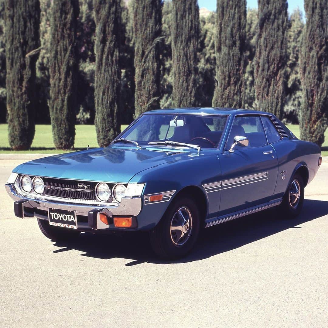 toyotausaさんのインスタグラム写真 - (toyotausaInstagram)「Steering back to the past. #TBT 1973 Celica #LetsGoPlaces」5月11日 23時03分 - toyotausa