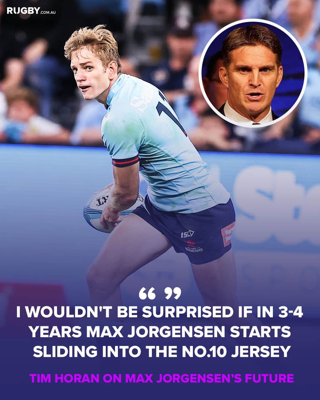 ラグビーオーストラリア代表さんのインスタグラム写真 - (ラグビーオーストラリア代表Instagram)「Could Max Jorgensen be that guy? 🤔 #SuperRugbyPacific」5月12日 10時25分 - rugbycomau
