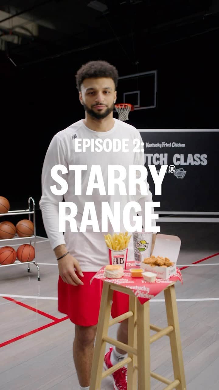 ケンタッキーフライドチキンのインスタグラム：「You got this, @jmglitxh27. The Jamal Murray Meal with chicken nuggets and @starrylemonlime is available on the KFC app or kfc.com.」