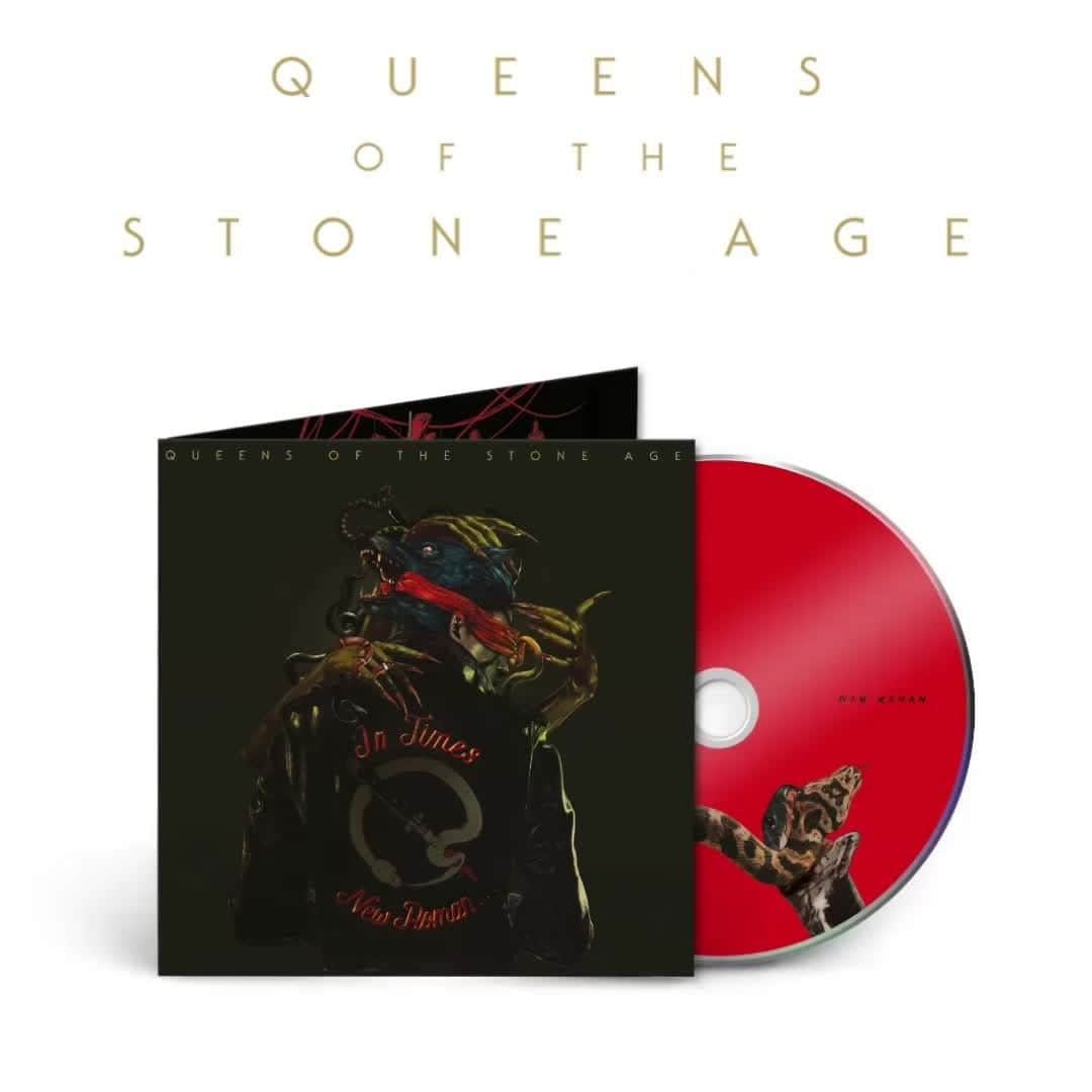 Revolverのインスタグラム：「🚨 New to the shop: We've got 5 different 2LP colored vinyl variants of the new Queens of the Stone Age album, 'In Times New Roman...'   👁️ Quantities are limited. Order yours now! 🔗 Link in bio.」