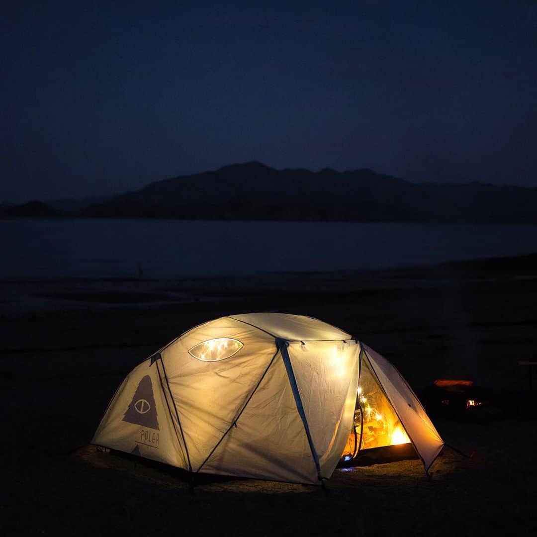 Poler Outdoor Stuffのインスタグラム：「Nights like these ⛺️ #campvibes」