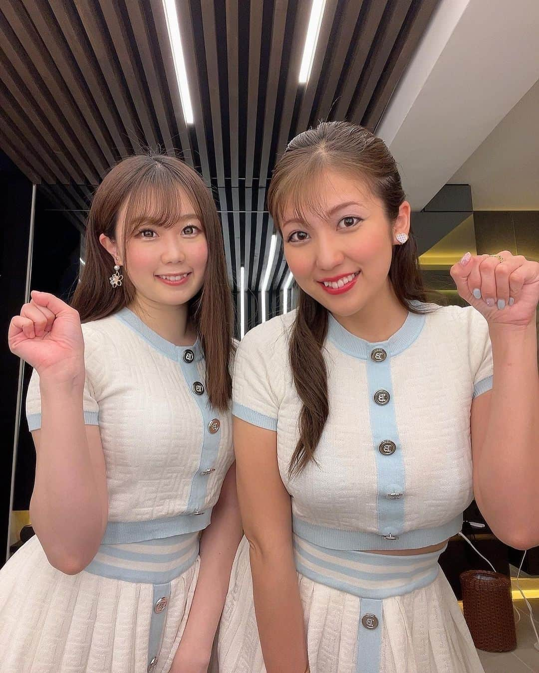 鈴乃八雲さんのインスタグラム写真 - (鈴乃八雲Instagram)「#双子コーデ  #twins #twin #ツインズ #ツインズコーデ  #parasauna #サ活女子 #サウナ #サウナ女子 #サウナハット #サウナー #サウナ部 #サウナ好きな人と繋がりたい #サウナ好き #サウナガール #サウナーと繋がりたい #ロウリュ　#ロウリュウ #ロウリュウサウナ  #sauna  #saunatime #ととのう #整う #saunalife #saunaselfie #saunadesign #japan #codinate #コーディネート　#tokyo」5月12日 6時56分 - yakumo_suzuno