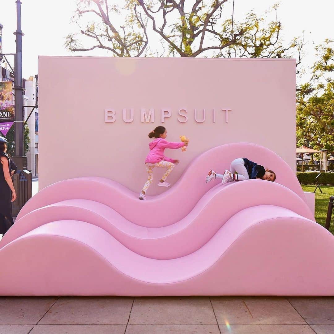 ニコール・トルンフィオさんのインスタグラム写真 - (ニコール・トルンフィオInstagram)「A VISION bought to life 😍😍😍 @bumpsuit Pop-up @thegrovela 💗💗💗 so proud of this! Our first retail experience, we are so excited to meet our LA community. Stop by to feel our buttery soft material, see our new Shapewear Swim and pick up our Armadillo Baby Carrier 💗we will be here until May 24th  Design by @foxfoxstudio fabrication by @suite650 @unboxedgroup」5月12日 7時17分 - nictrunfio