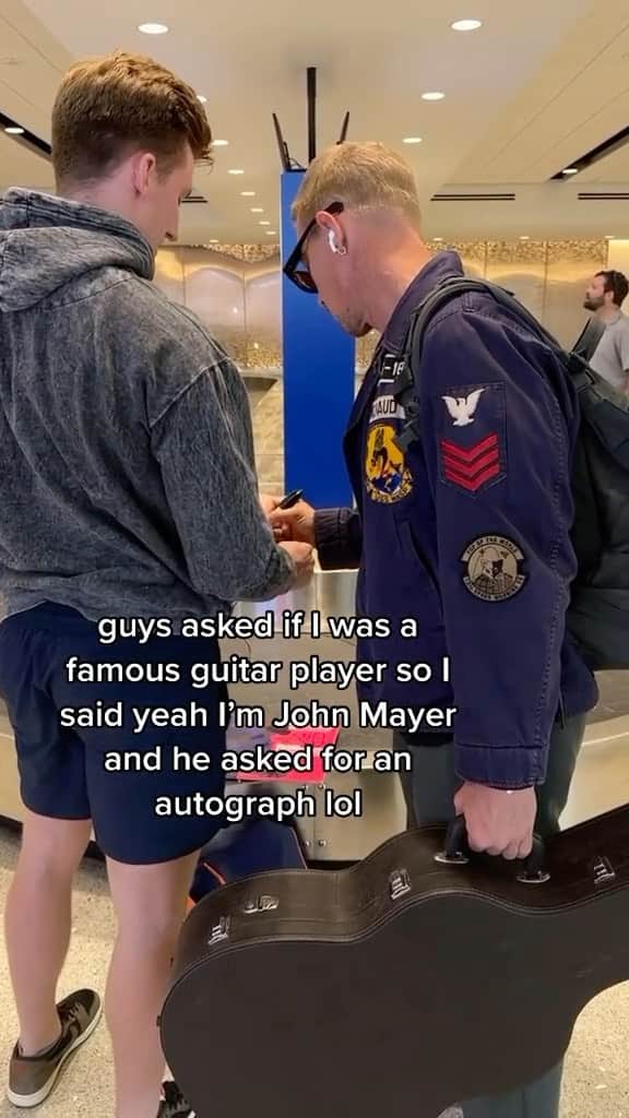 ディプロのインスタグラム：「cant believe he met john mayer」