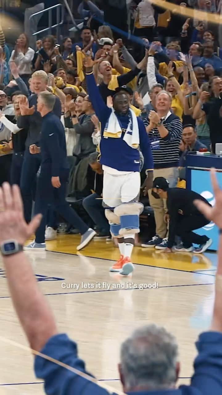 ゴールデンステート・ウォリアーズのインスタグラム：「Big win on Warriors Ground last night! Ready for Game 6🫡」