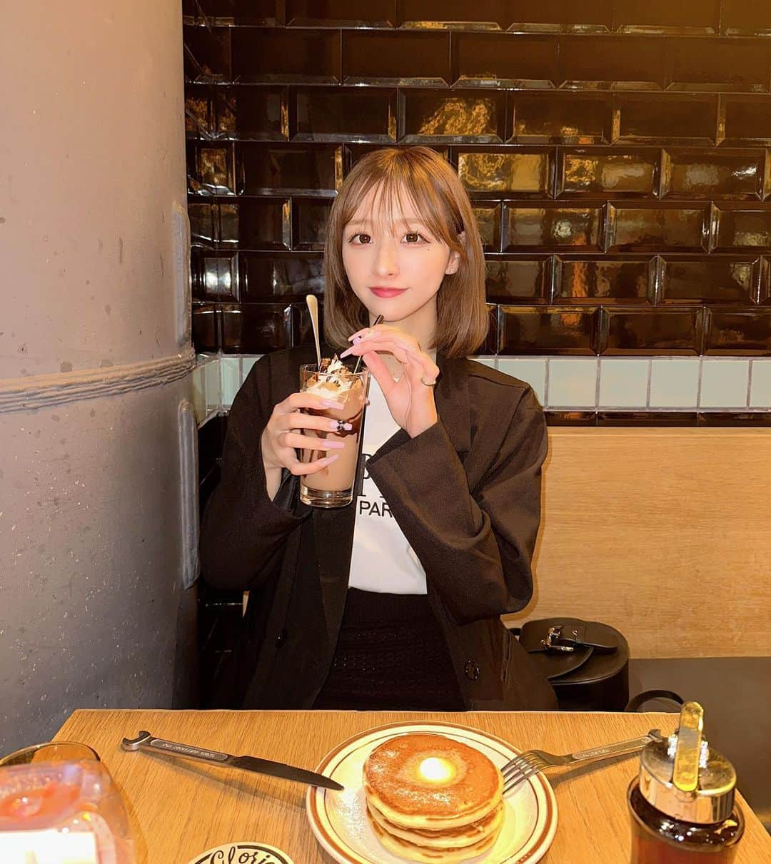 渡辺葉月さんのインスタグラム写真 - (渡辺葉月Instagram)「🥞☁️」5月12日 18時48分 - hazu.1123