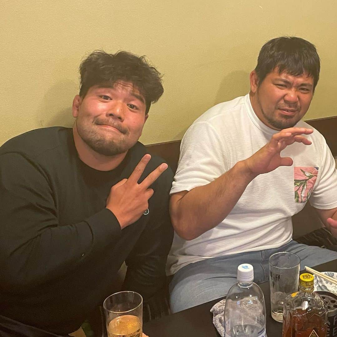 畠山健介のインスタグラム：「大好き❤  #川俣直樹 #ラグビー #rugby」