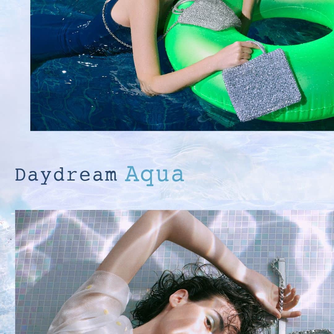 ANTEPRIMAさんのインスタグラム写真 - (ANTEPRIMAInstagram)「Daydream Aqua.  Pure as water, clear as crystal, this light blue shade, Cielogento, was refined from the brand’s iconic blue hue, Blu Chiaro. Aqua Cielogento represents steady water, Rainbow Blu Chiaro represents vivid sky, from breezy spring to hot summer, you must find your matching blue from #ANTEPRIMA.  Shop the STANDARD Collection now.  #DaydreamAqua #WhimsicalWonder #ANTEPRIMA30 #SpringSummer2023 #SS23 #ANTEPRIMA #WIREBAG #SummerBag #BeachBag #PoolBag #WaterResistenceBag #Miniature #MicroBag #MiniBag #CraftBag #CrochetBag #Handcraft #KnitBag #WorkBag #ItalianDesign #Craftmanship #アンテプリマ」5月12日 19時00分 - anteprimaofficial