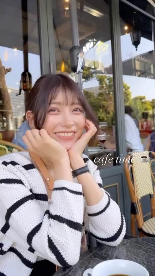 長谷川万射のインスタグラム：「休日のcafe☕︎  クリームブリュレが美味しかったの覚えてます🍮 甘いもの好きすぎるぅ。 みんなおすすめの都内cafeありますか？  #cafe」