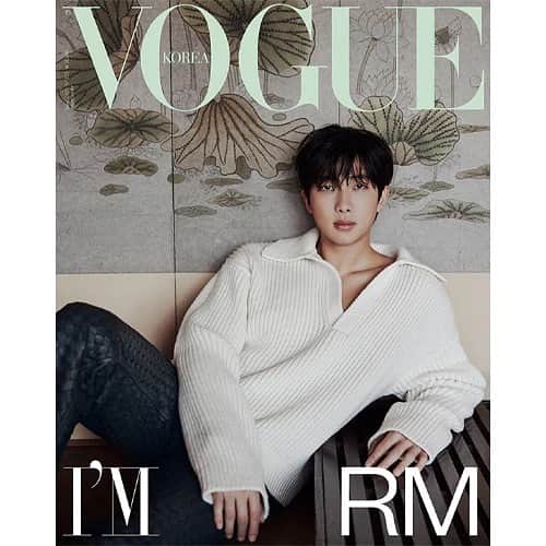 allkpopTHESHOPのインスタグラム：「#BTS #RM Cover: #VogueKorea  June 2023 preorder now!」