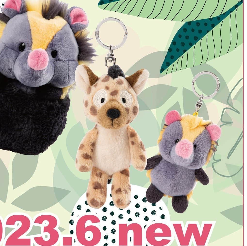 NICI JAPANのインスタグラム：「Wild friends2023 #nici#NICI#ニキ#6月新商品」